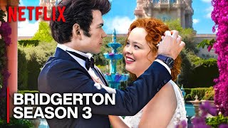 BRIDGERTON Season 3 (2024) With Nicola Coughlan & Luke Newton