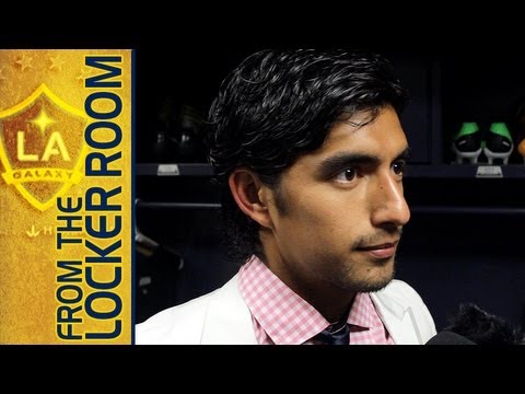 A.J. DeLaGarza vs Sporting KC 4/20/13 - From the Locker Room
