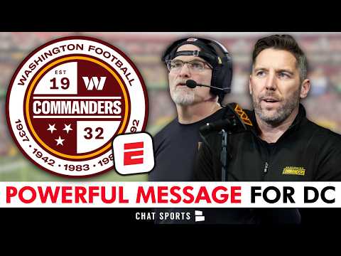 ESPN Just Sent A POWERFUL MESSAGE To The Washington Commanders As They Head Into The 2026 Offseason
