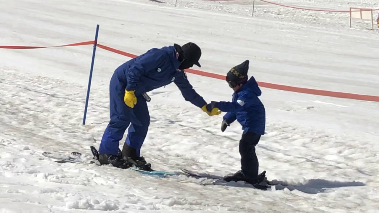 5さい児のスキースクール