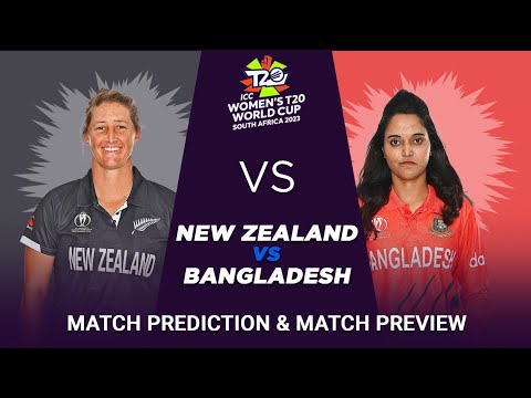 NZ-W vs BAN-W ICC Womens T20 World Cup 2023 12th Match Prediction| New Zealand W vs Bangladesh Women