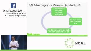 OCP Summit 2015 - Networking Project Update - Omar Baldonado