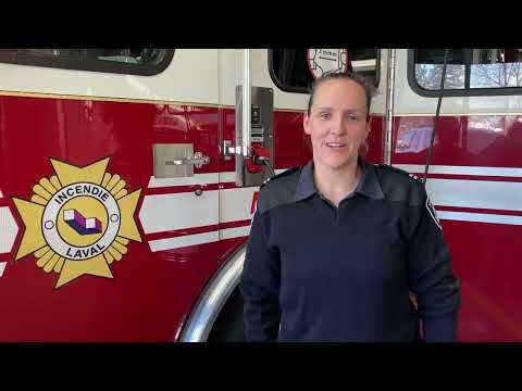 Sécurité incendie: une première lieutenante de terrain à Laval