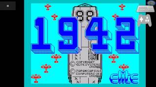 Spectacol emulator - 1942 zx spectrum gameplay