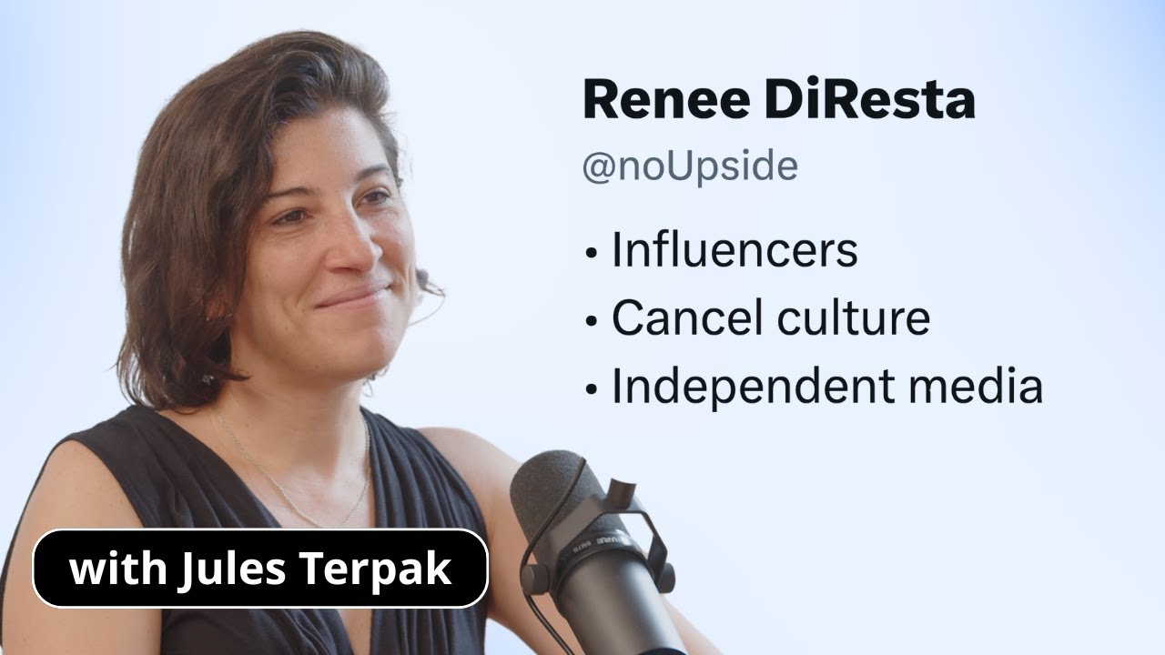 The dynamic between influencers, algorithms, and online crowds (ft. Renee DiResta)