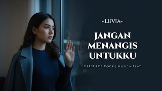 Download lagu Jangan Menangis Untukku – Luvia | Pop Slow Rock Version by MusicaiPlay (Lirik Video) mp3