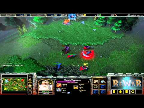 Yumiko(HU) vs IAM_elegant_(NE) - Game 1 - WarCraft 3 gameplay - RN501