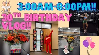 Birthday Vlog! 3am-8pm!!