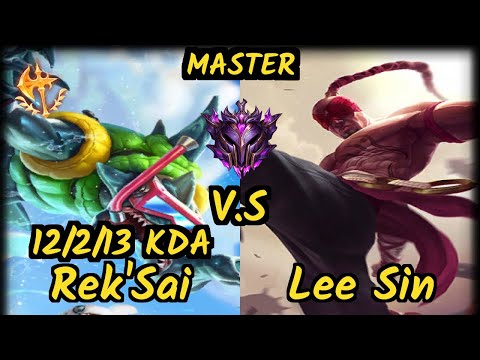 FKL Sirt (REK'SAI) vs LEE SIN - 12/2/13 KDA JUNGLE GAMEPLAY - BR Ranked MASTER