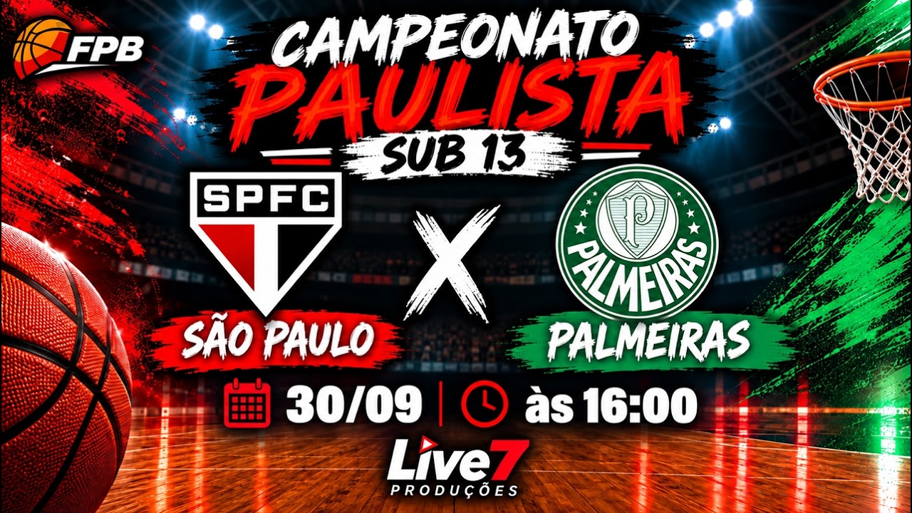 São Paulo (Sub13) x Palmeiras