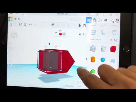 Extrude TinkerCAD