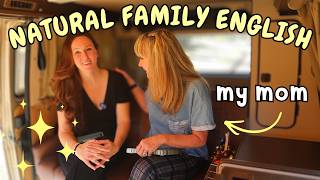 Real English Conversation with MY MOM 💛 (talking about family, parenthood, and growing up)