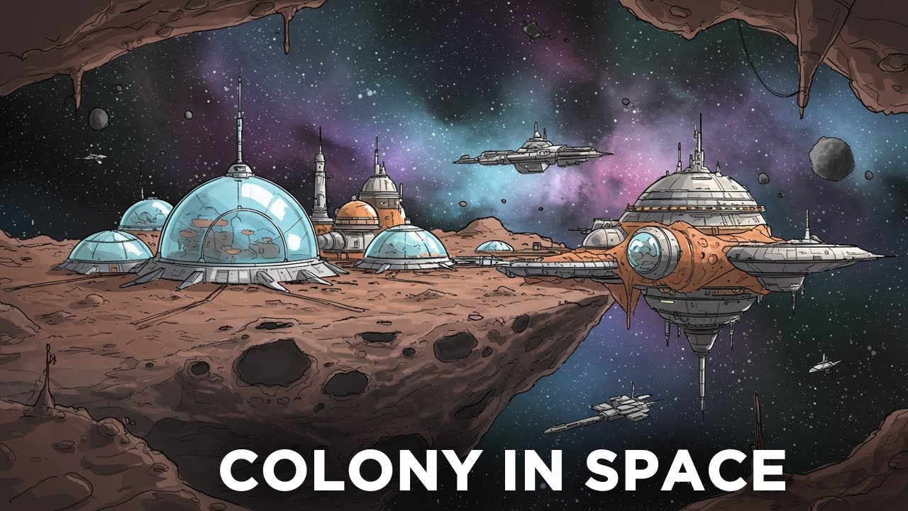 How to Build a Space Colony | Visualizing The Future