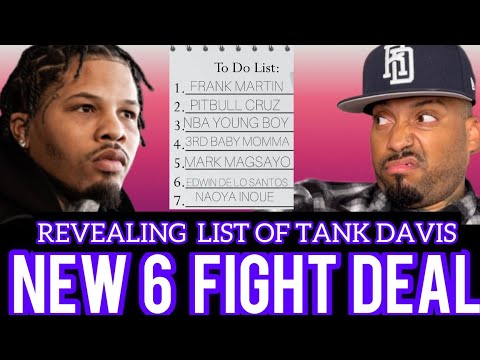 Javante 'Tank' Davis Signs a New 6-7 Fight Deal with PBC and Amazon Prime