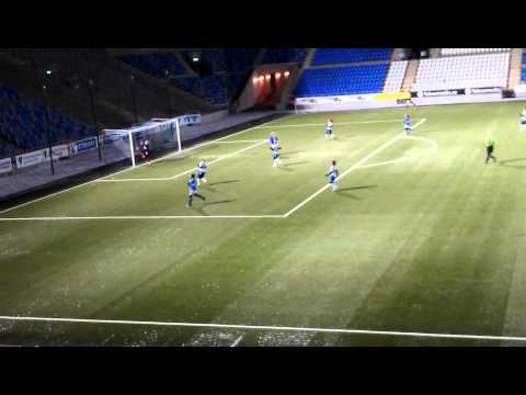 Linköping FC vs IFK Nörrkoping 24 Jan 2012 - Fors makes it 3-0