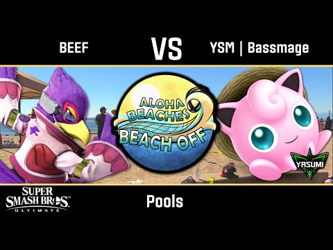 BEEF (Falco) vs YSM | Bassmage (Jigglypuff) - Ultimate Pools - Aloha Beaches 2