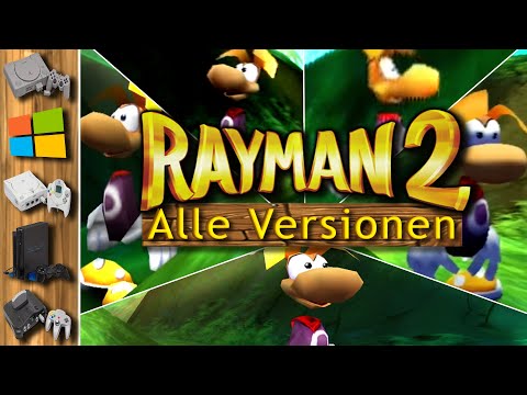 Die Versionen von Rayman 2 und deren Unterschiede! (N64, PC, DC, PS1, PS2, GBC, NDS, 3DS)