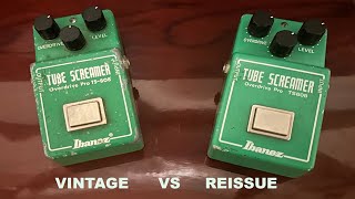 Video thumbnail for Ibanez Tube Screamer TS-808 Shootout (Vintage vs Reissue) by UNTIL THE SUN