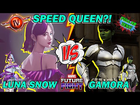 Who’s the BEST Speed Female?! Luna Snow vs Gamora | AB Test | Marvel Future Fight