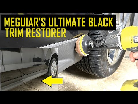 Meguiar's Ultimate Black Trim Restorer - Auto Detailing Tips, Auto Detailing DIY