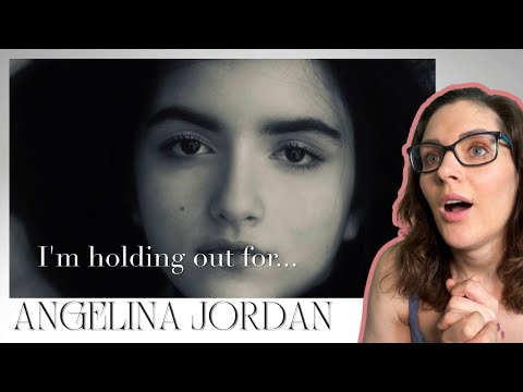 Angelina Jordan - I'm Still Holding out for You (Fan made video) | Music Reaction |
