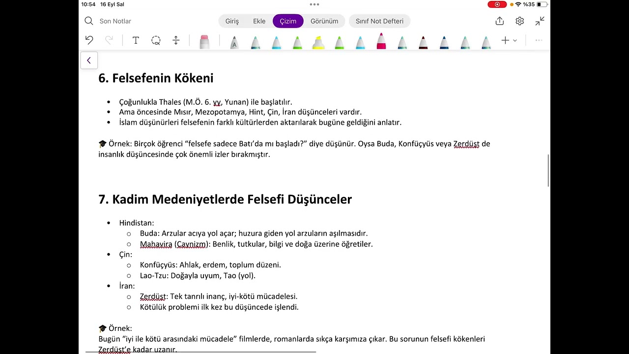 ilitam felsefe tarihi ders özetleri 1.video