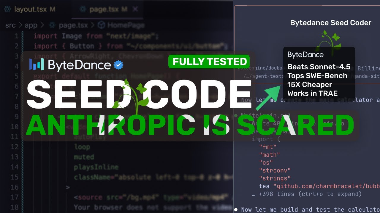 ByteDance Seed Code (Fully Tested): ANTHROPIC is OFFICIALLY SCARED of this MODEL!