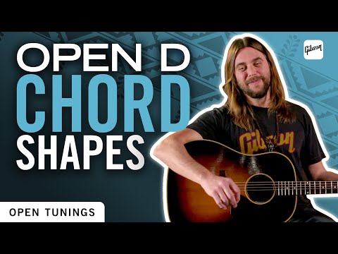 Easy Open D Tuning Chord Shapes - Start Jamming Instantly!