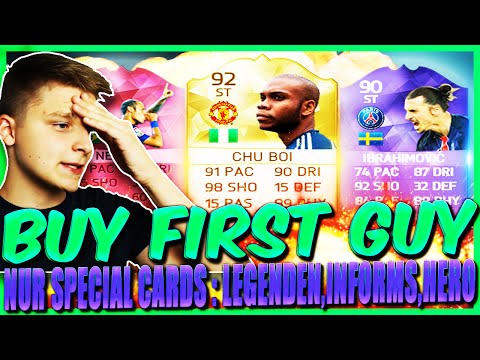FIFA 16: ULTIMATE TEAM (DEUTSCH) - BUY FIRST SPECIAL CARD ft LEGENDE,IF & HEROS - BUY FIRST GUY
