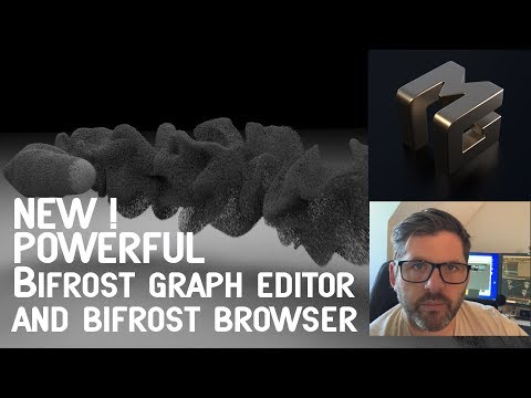 Maya tutorial: bifrost graph editor millions of particles