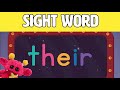 THEIR - Let's Learn the Sight Word THEIR with Hubble the Alien! | Nimalz Kidz! Songs and Fun!