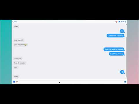 Anonymous chat for two - Trying it because I have nothing better to do (lol)