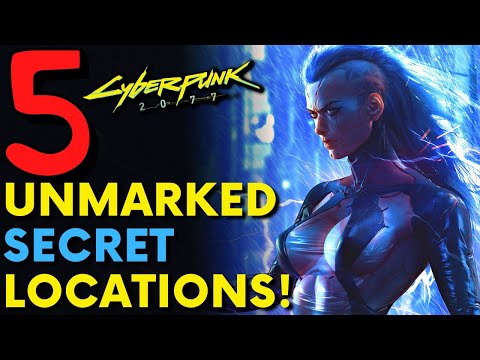 Cyberpunk 2077 - 5 Secret Locations! | Hidden Gems (Locations & Guide)