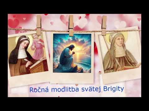 Ročná modlitba svätej Brigity