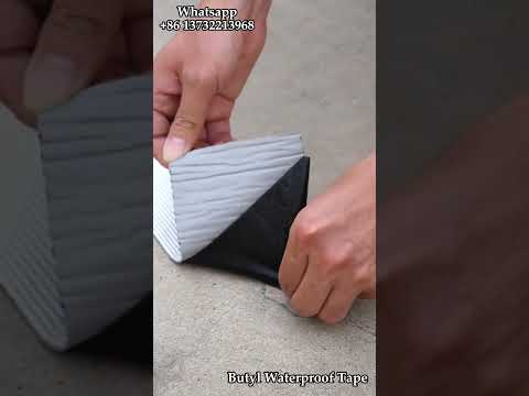 How to Use Butyl Waterproof Tape