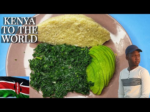 Kenya's Staple food. Cook with me Yellow Ugali & kales || How to cook Kenyan food || Kenyan Cuisines
