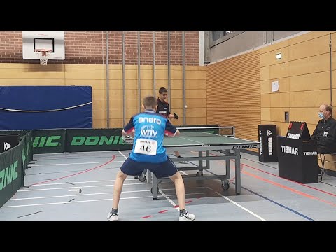 TOP 48 U15 Jamal Oudriss (WTTV) vs Till Berbig (TTTV)