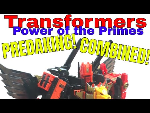 Transformers Power of the Primes Predaking COMBINED! - GotBot True Review NUMBER 441