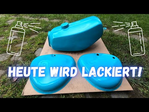 SIMSON Tankset ENTROSTEN + LACKIEREN | Es geht weiter | Frühlingsprojekt #3
