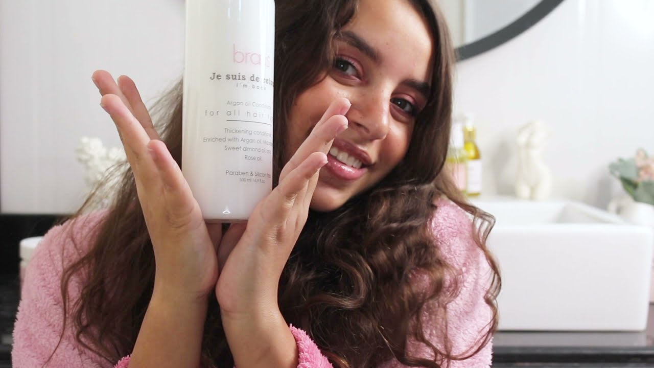 How to use our argan oil infused shampoo & conditioner