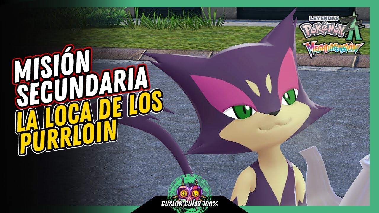Leyendas Pokemon: Z-A Megadimension – MISIÓN SECUNDARIA 175: LA LOCA DE LOS PURRLOIN 💯 GUÍA 100% 🏆 Leyendas Pokemon: Z-A Megadimension – MISIÓN SECUNDARIA 175: LA LOCA DE LOS PURRLOIN 💯 GUÍA 100% 🏆