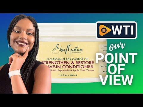 SheaMoisture Jamaican Black Castor Oil Leave In Conditioner For Damaged Hair 100% Pure Jamaican Black Castor Oil To Soften And Detangle Hair 11.5oz 11.5 Ounce (Pack of 1) - WTI product video review