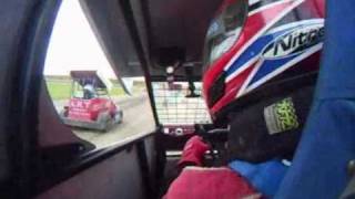 preview picture of video 'Stoxkarts on board action from Buxton Speedway'