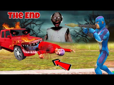 Rope Hero Destroy Granny Killer Car In Gta 5 |Episode 5 | Rope Hero Vice Town | Gta 5 Rope Hero