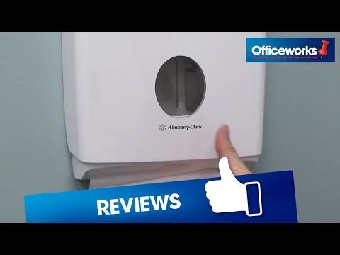 Wall Mounted Paper Kimberly-Clark Aquarius Multifold Tissue Dispenser, (Pack of 1), Dimension/Size: 280 X 232 X 116