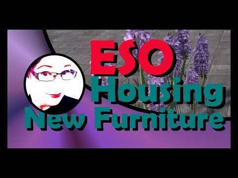 All the new Furniture!! | ESO Dragon Bones | Icy Talks 20180109