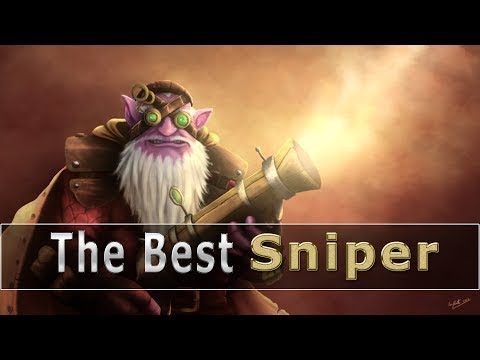 Dota 2 | Insane Sniper Attack Speed Build 1300mmr | Easy +50 mmr