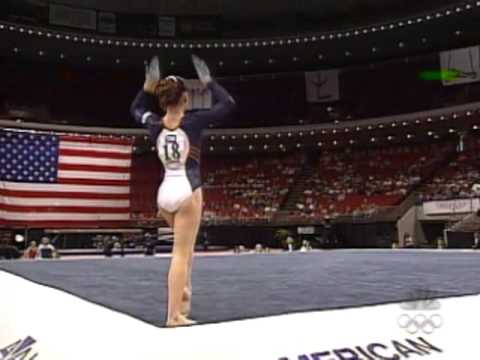 Kristal Uzelac - Floor Exercise - 2001 Visa American Cup