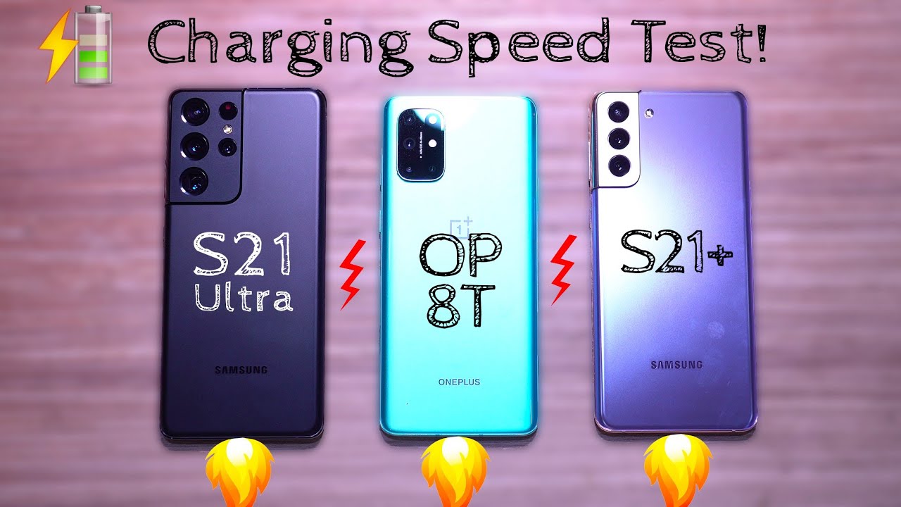 How Galaxy S21 Ultra Downgraded Fast Charging- VS. OnePlus 8T (WARP)
