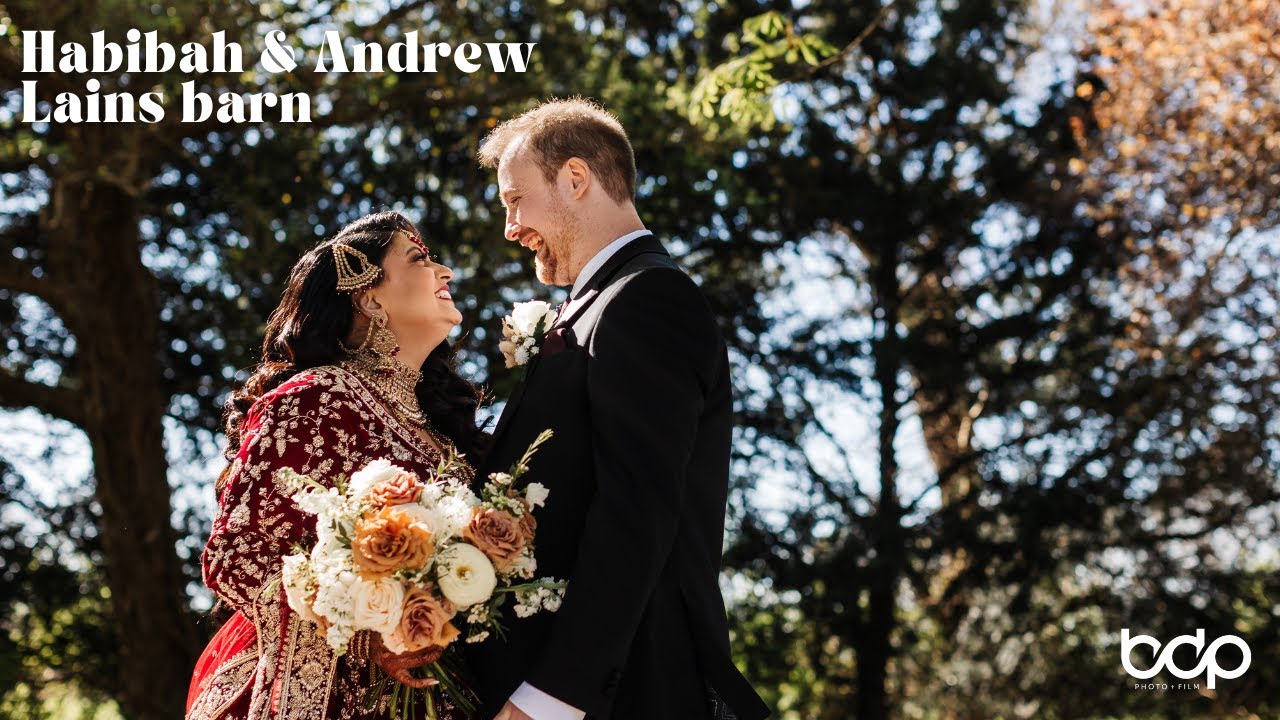 Lains Barn wedding photography and film